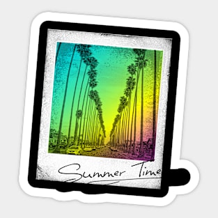 Summer Time Sticker